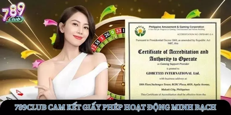 789Club cam kết được cấp phép hoạt động minh bạch